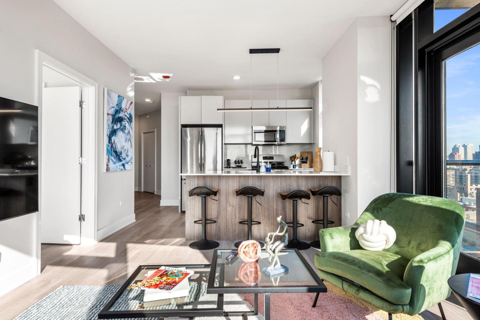 Avra Stylish Apartments Prime West Loop Location Near Union Park Chicago Buitenkant foto